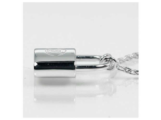 Collana Lockit Louis Vuitton in argento 925 Q93559 Metallico - vista 5