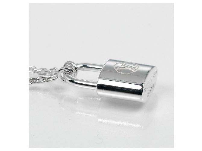 Collana Lockit Louis Vuitton in argento 925 Q93559 Metallico - vista 6