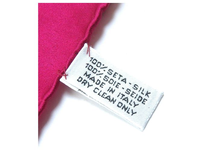 Sciarpa in seta Camelia di Chanel Rosa - vista 5