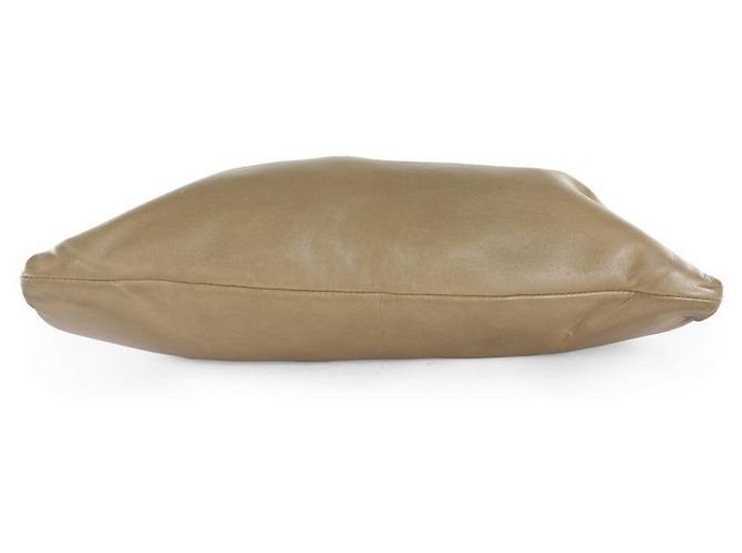 Borsa a spalla grande in pelle di agnello beige Gucci 1970 - vista 5