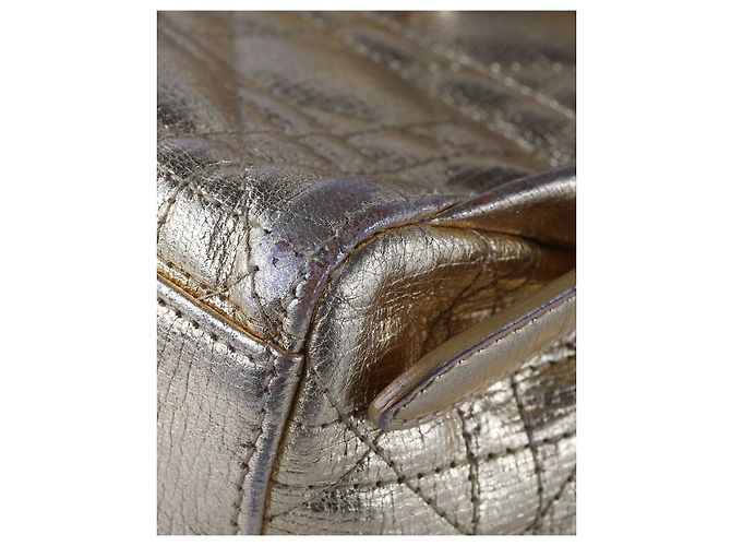 Dior Stardust Gold Leder Cannage Rucksack Golden Metallisch - Ansicht 8