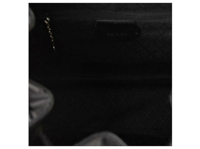 Zaino Gucci Bamboo in pelle nera Nero - vista 12
