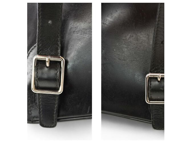 Zaino Gucci Bamboo in pelle nera Nero - vista 4