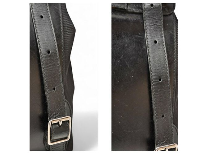 Zaino Gucci Bamboo in pelle nera Nero - vista 5