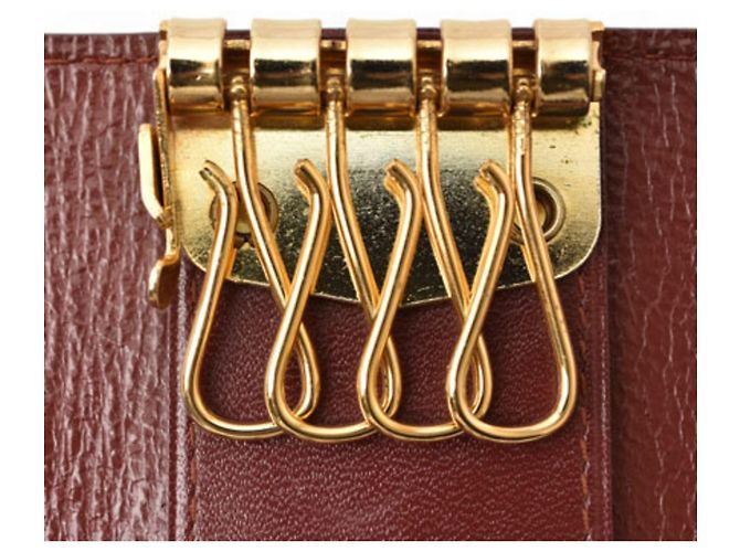 Funda para llaves de cuero Burdeos Cartier - vista 11