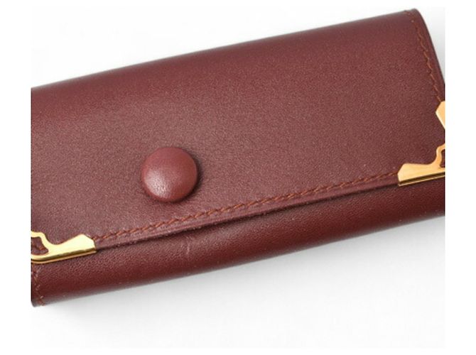 Funda para llaves de cuero Burdeos Cartier - vista 3