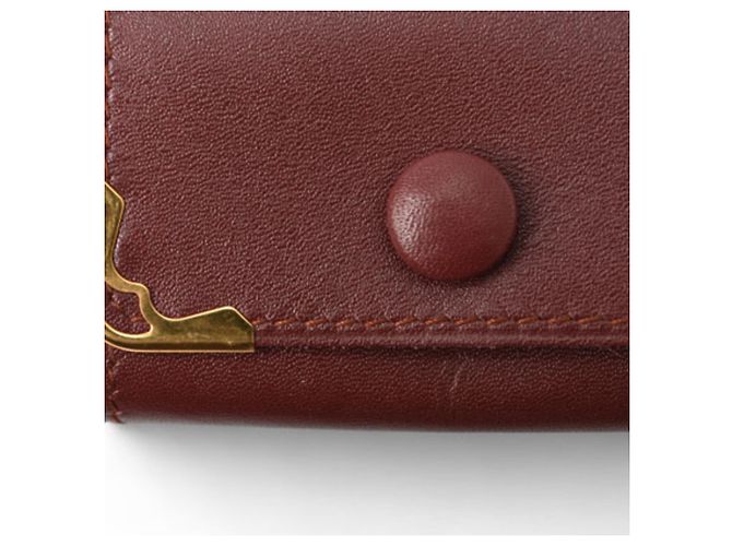 Funda para llaves de cuero Burdeos Cartier - vista 6