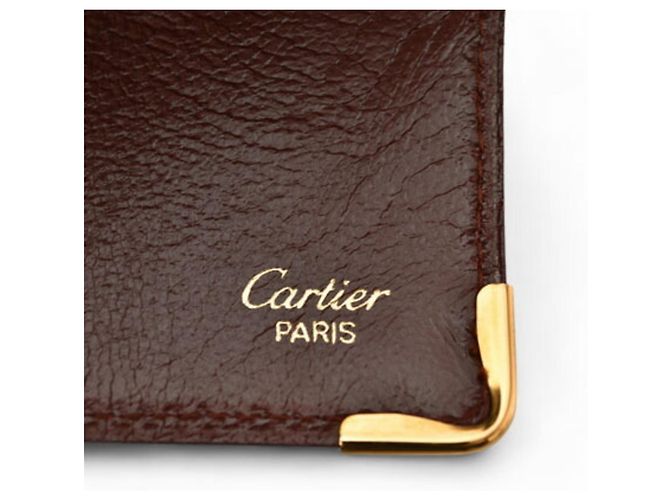 Funda para llaves de cuero Burdeos Cartier - vista 8