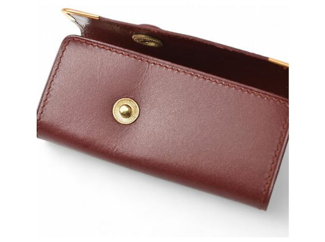 Funda para llaves de cuero Burdeos Cartier - vista 9