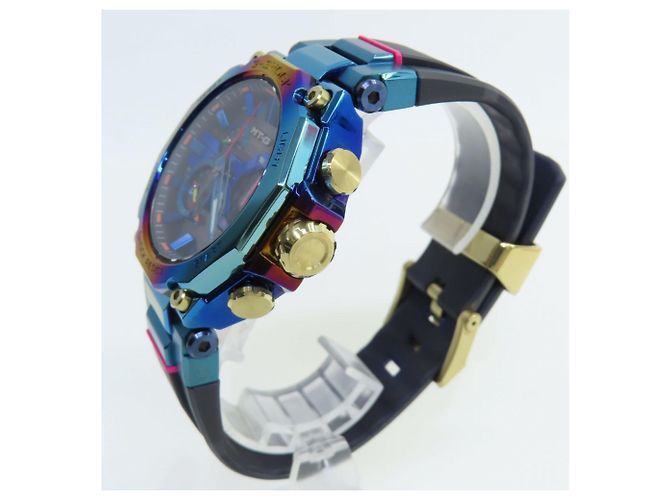 Autre Marque Casio G-Shock MTG-B2000PH-2AJR Blue Phoenix Mobile Link Tough Solar Uhr - Ansicht 3