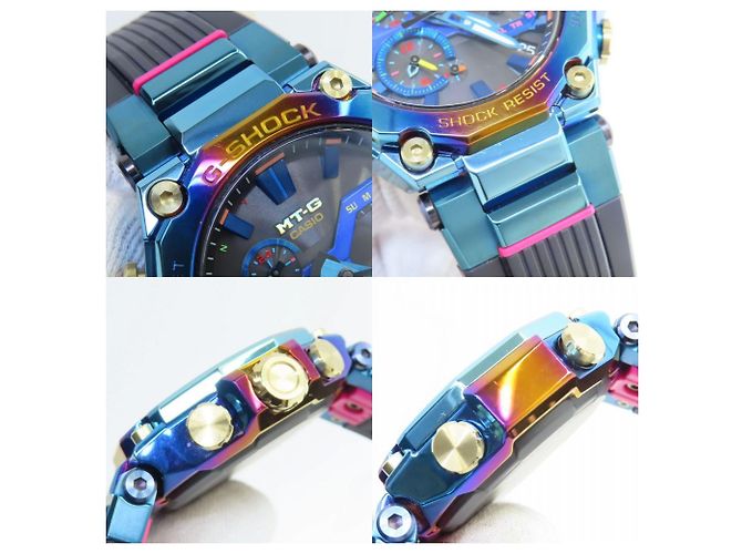 Autre Marque Casio G-Shock MTG-B2000PH-2AJR Blue Phoenix Mobile Link Tough Solar Uhr - Ansicht 6