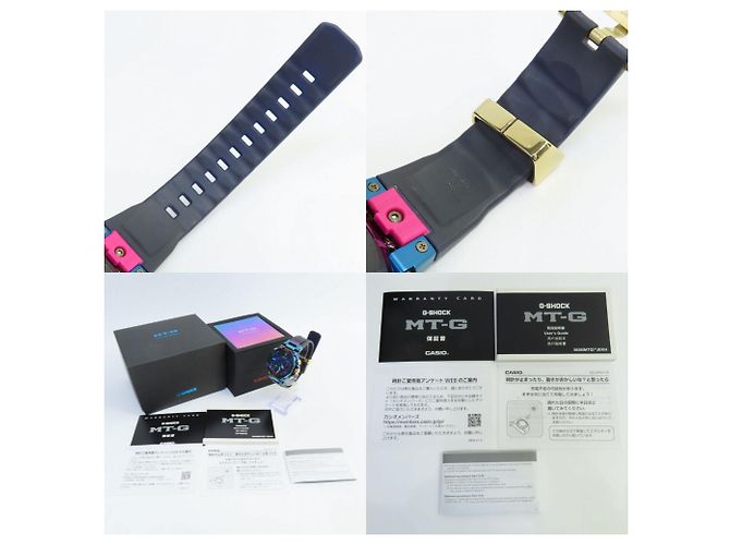 Autre Marque Casio G-Shock MTG-B2000PH-2AJR Blue Phoenix Mobile Link Tough Solar Uhr - Ansicht 8