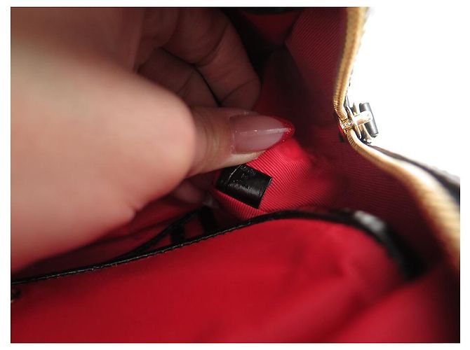 BOLSA DE MÃO LANCEL ADJANI A03374 COURO ESTILO CROCO PRETO - vista 12
