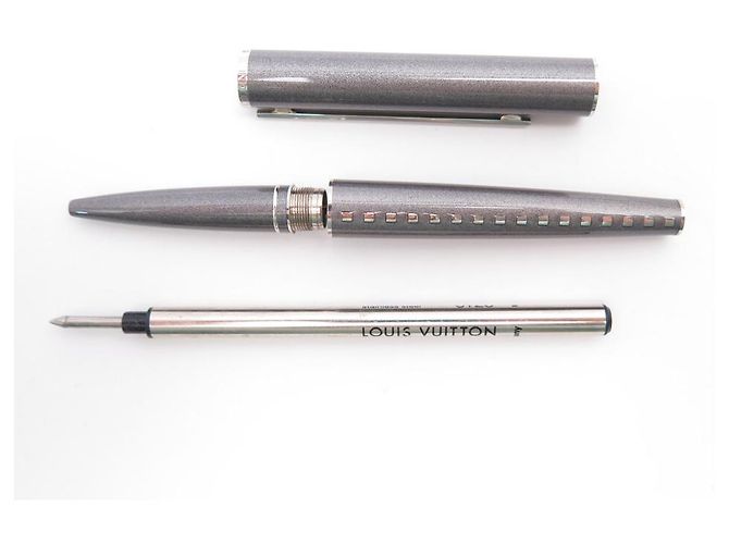 NEUN KUGELSCHREIBER LOUIS VUITTON JET LINE N79248 GRAUE HARZ - Ansicht 6