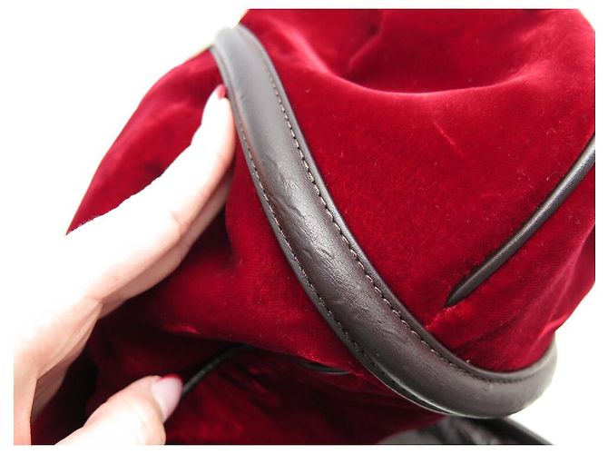 NUOVA BORSA A MANO LANCEL BRIGITTE BARDOT BB A SPALLA VELLUTO - vista 15