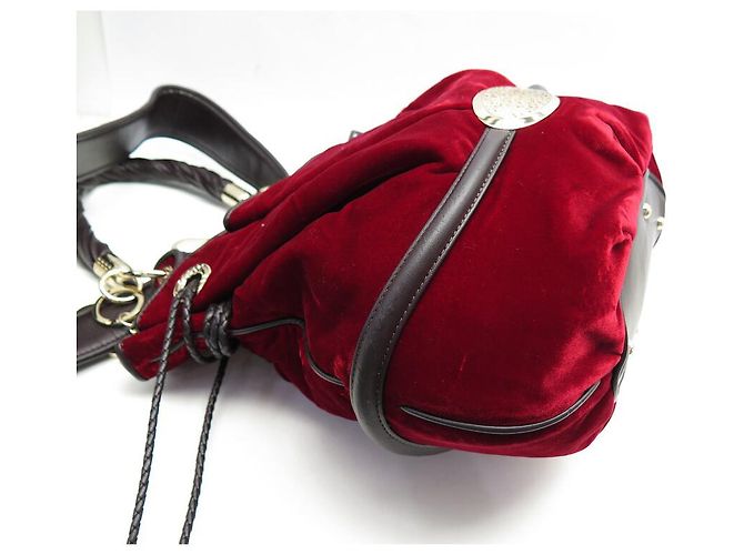 NUOVA BORSA A MANO LANCEL BRIGITTE BARDOT BB A SPALLA VELLUTO - vista 5