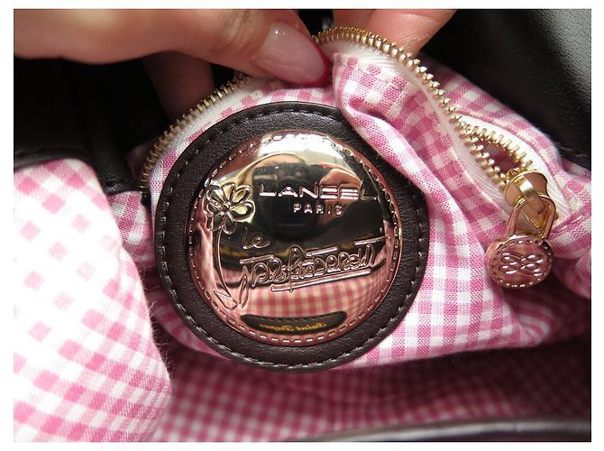 NUOVA BORSA A MANO LANCEL BRIGITTE BARDOT BB A SPALLA VELLUTO - vista 9