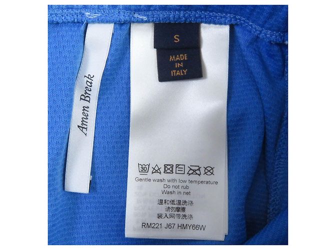 Louis Vuitton Mesh Game Shorts hellblau S - Ansicht 7