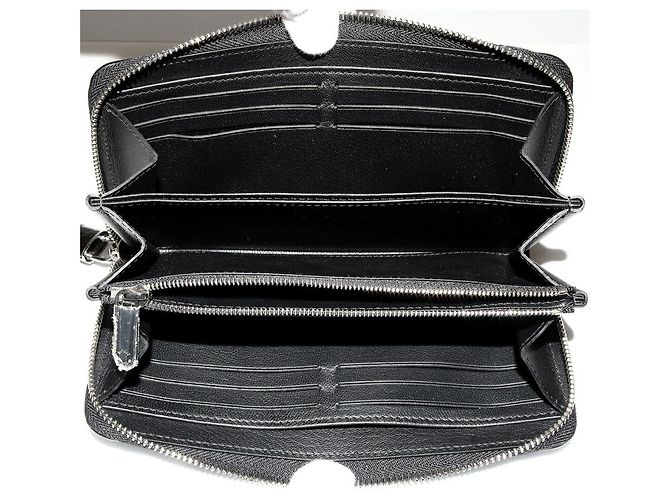 Carteira Zippy Monogram Python Louis Vuitton N96955 Preto - vista 3