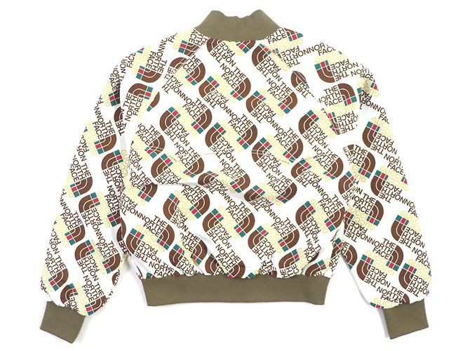 Giacca bomber Gucci The North Face marrone M - vista 3