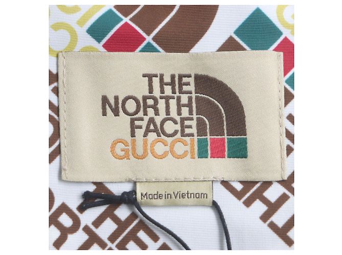 Giacca bomber Gucci The North Face marrone M - vista 8
