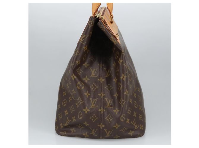 Louis Vuitton Greenwich PM Marrone - vista 3