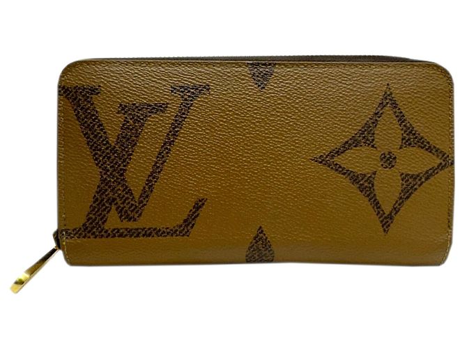 Louis Vuitton Monogram Reverse Long Bill Wallet Brown - view 2