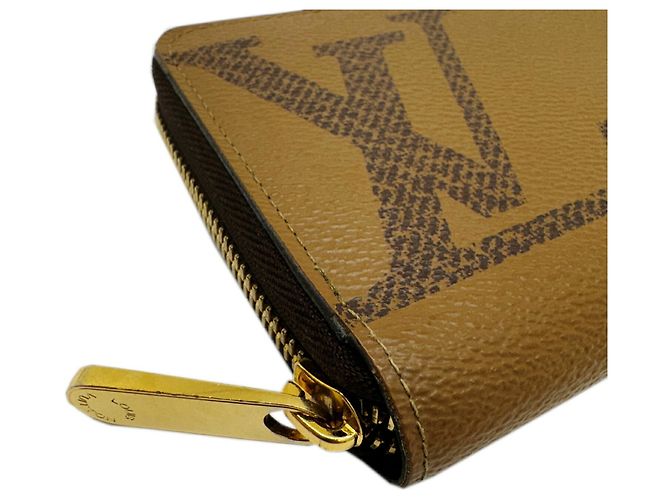 Louis Vuitton Monogram Reverse Long Bill Wallet Brown - view 5