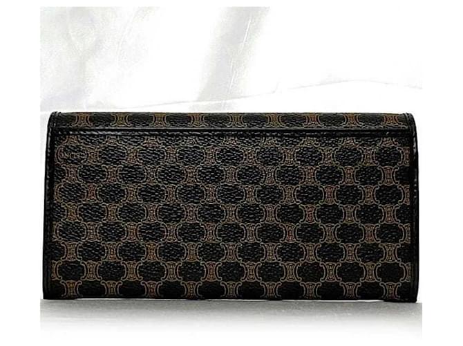 Céline Celine Bi-Fold Langbörse Braun Schwarz - Ansicht 4