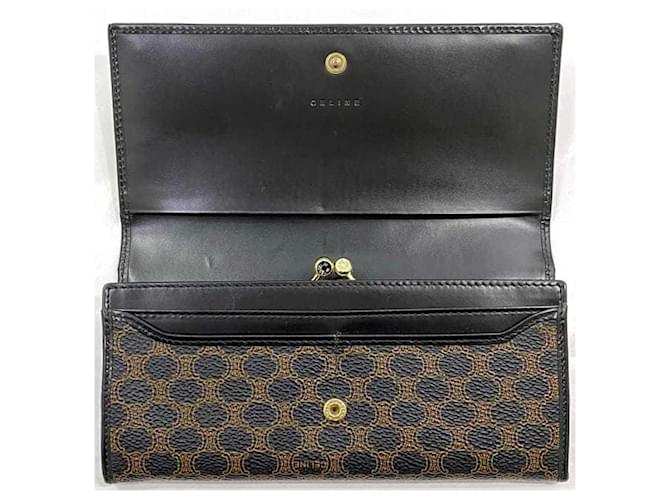 Céline Celine Bi-Fold Langbörse Braun Schwarz - Ansicht 6