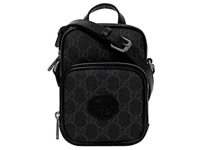 Borsa a spalla pochette nera Gucci Nero - vista 2