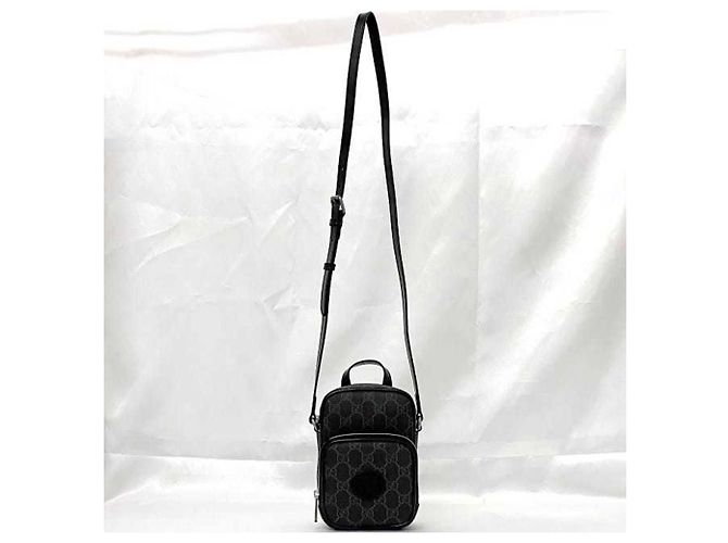 Borsa a spalla pochette nera Gucci Nero - vista 3
