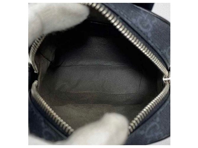 Borsa a spalla pochette nera Gucci Nero - vista 8