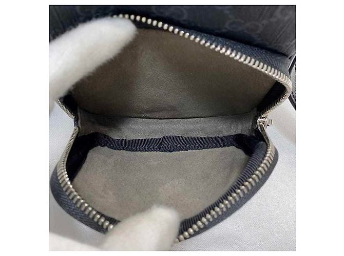 Borsa a spalla pochette nera Gucci Nero - vista 9
