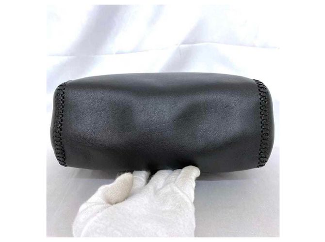 Stella Mc Cartney Bolsa tote de couro preto com corrente Stella McCartney - Ansicht 6
