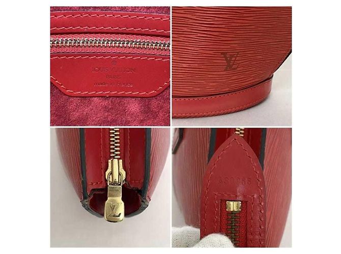 Borsa Tote Saint Jacques di Louis Vuitton Rosso - vista 10