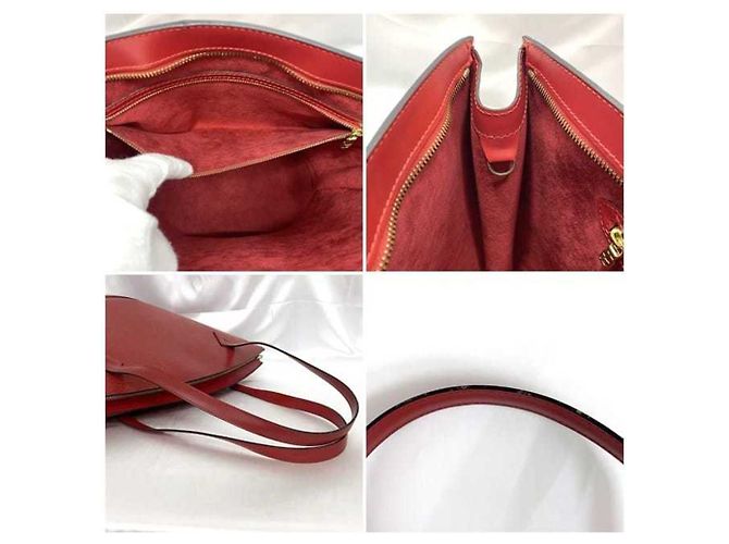 Borsa Tote Saint Jacques di Louis Vuitton Rosso - vista 11