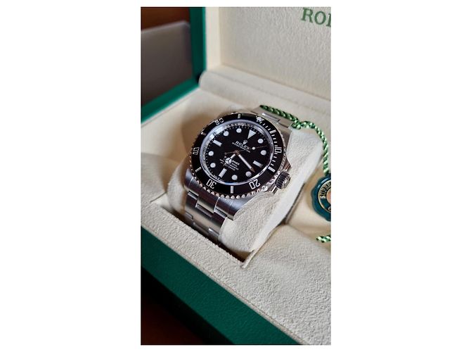 Rolex Submariner No Date 41 mm Aço Verde - vista 4