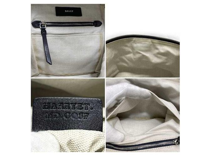 Bally Leder Rucksack Schwarz - Ansicht 10