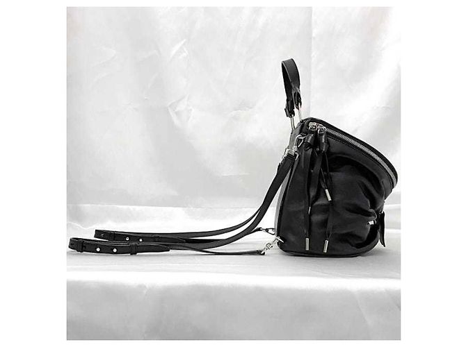 Bally Leder Rucksack Schwarz - Ansicht 3
