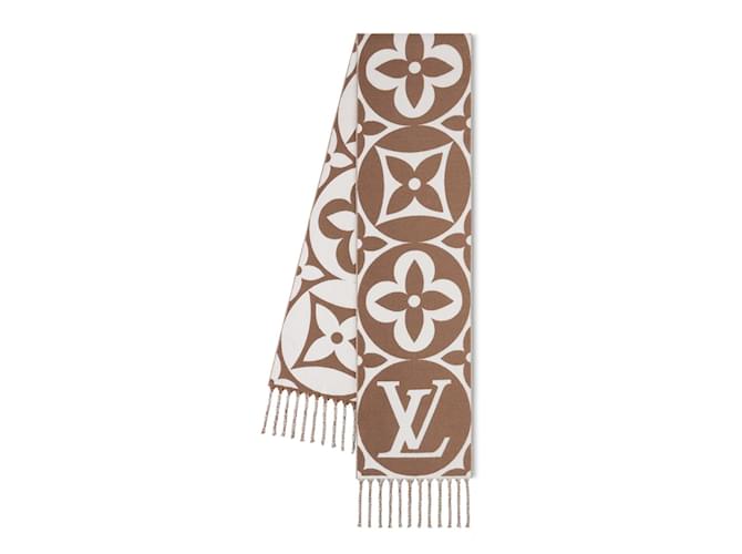 Louis Vuitton Sciarpa Medallion LV nuova Marrone - vista 2