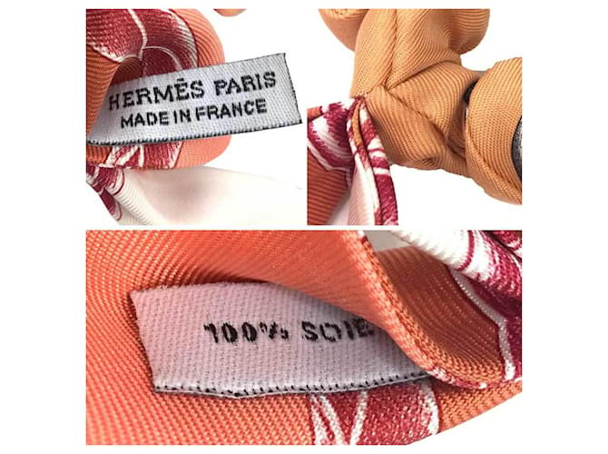 Robe in Seta Bella di Hermès Arancione - vista 3