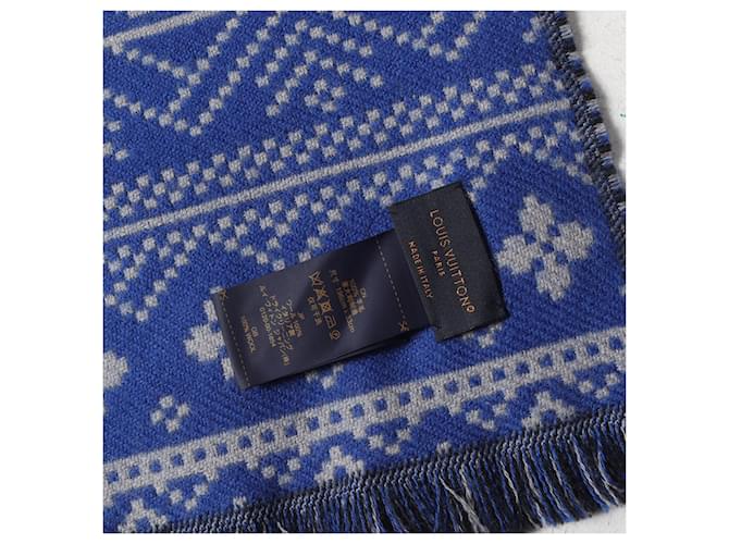 Wendeschal Monogram Louis Vuitton Braun Schwarz Blau - Ansicht 2