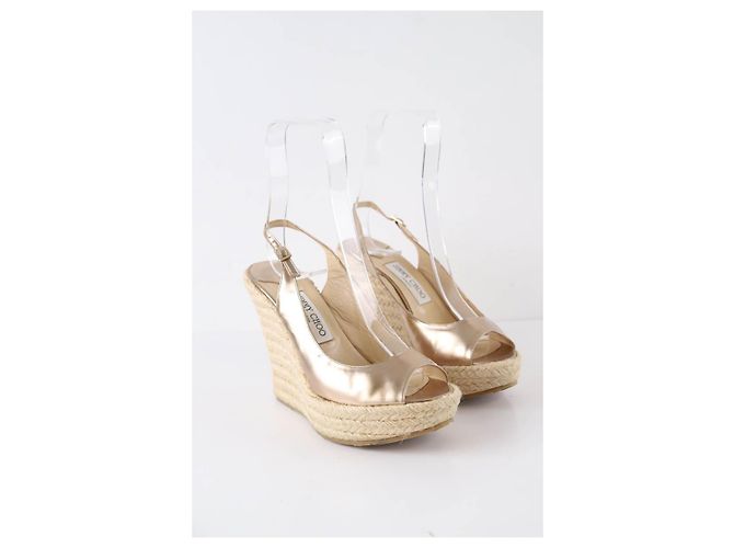 Jimmy Choo Espadrillas in pelle - vista 3