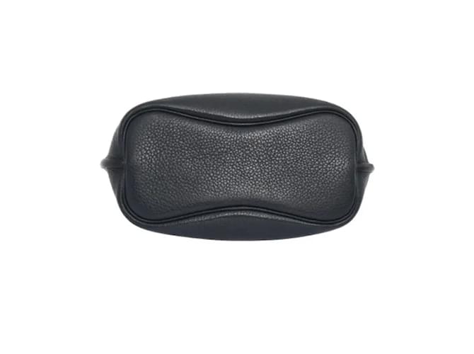 Hermès So Kelly 22 Taurillon Clemence Blu navy Viola scuro - vista 2