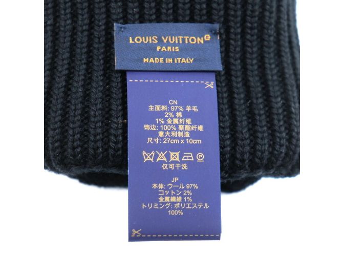 Guanti Louis Vuitton Damier Heritage Nero - vista 4