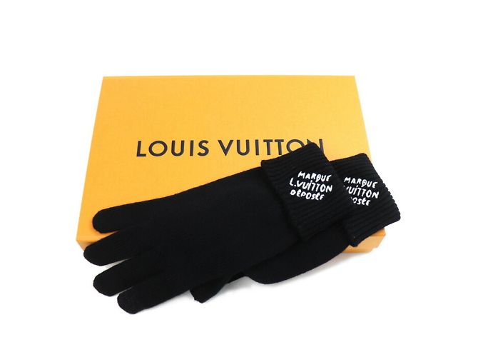 Guanti Louis Vuitton Damier Heritage Nero - vista 6
