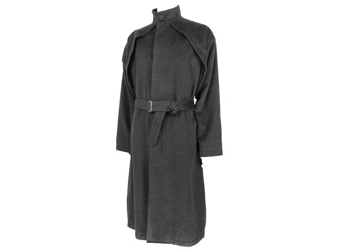 Alfred Dunhill Abrigo gris carbón Dunhill - vista 2