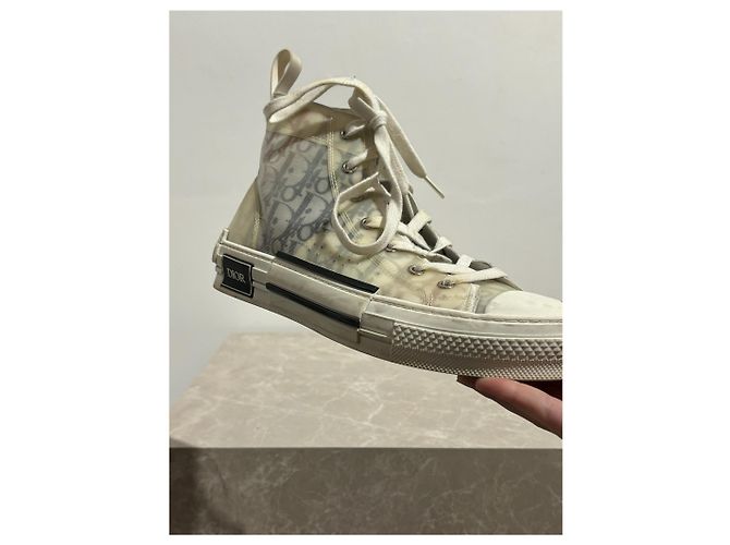 Scarpe DIOR T.EU 40 Tessuto Bianco - vista 10