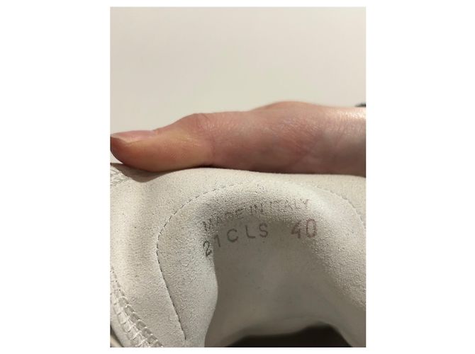 Scarpe DIOR T.EU 40 Tessuto Bianco - vista 13